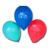 Imprinted Brush Balloons- 1000/pk